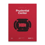 New Jersey Hockey Arena Bold Canvas Art