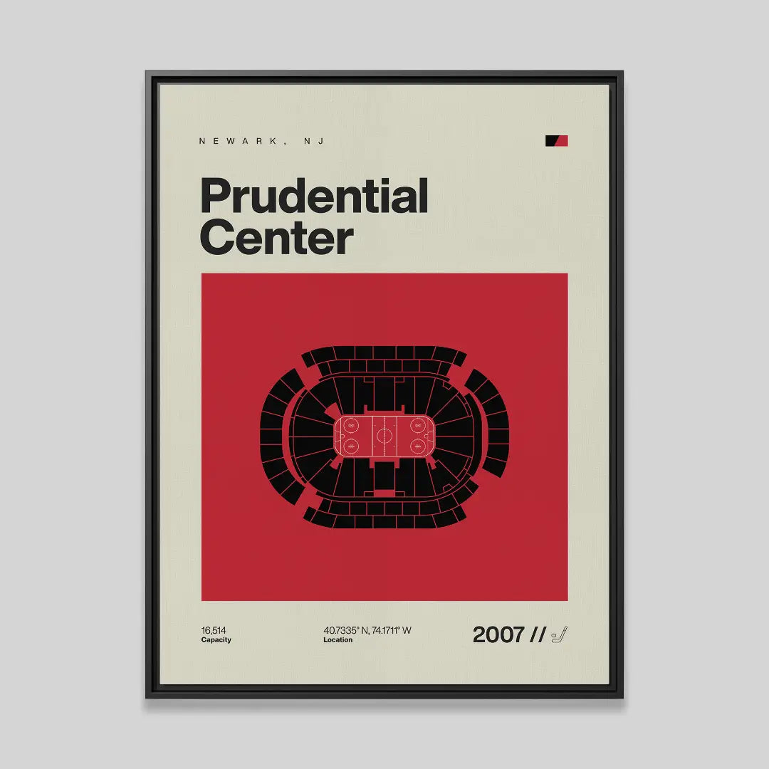 New Jersey Hockey Arena Canvas Art