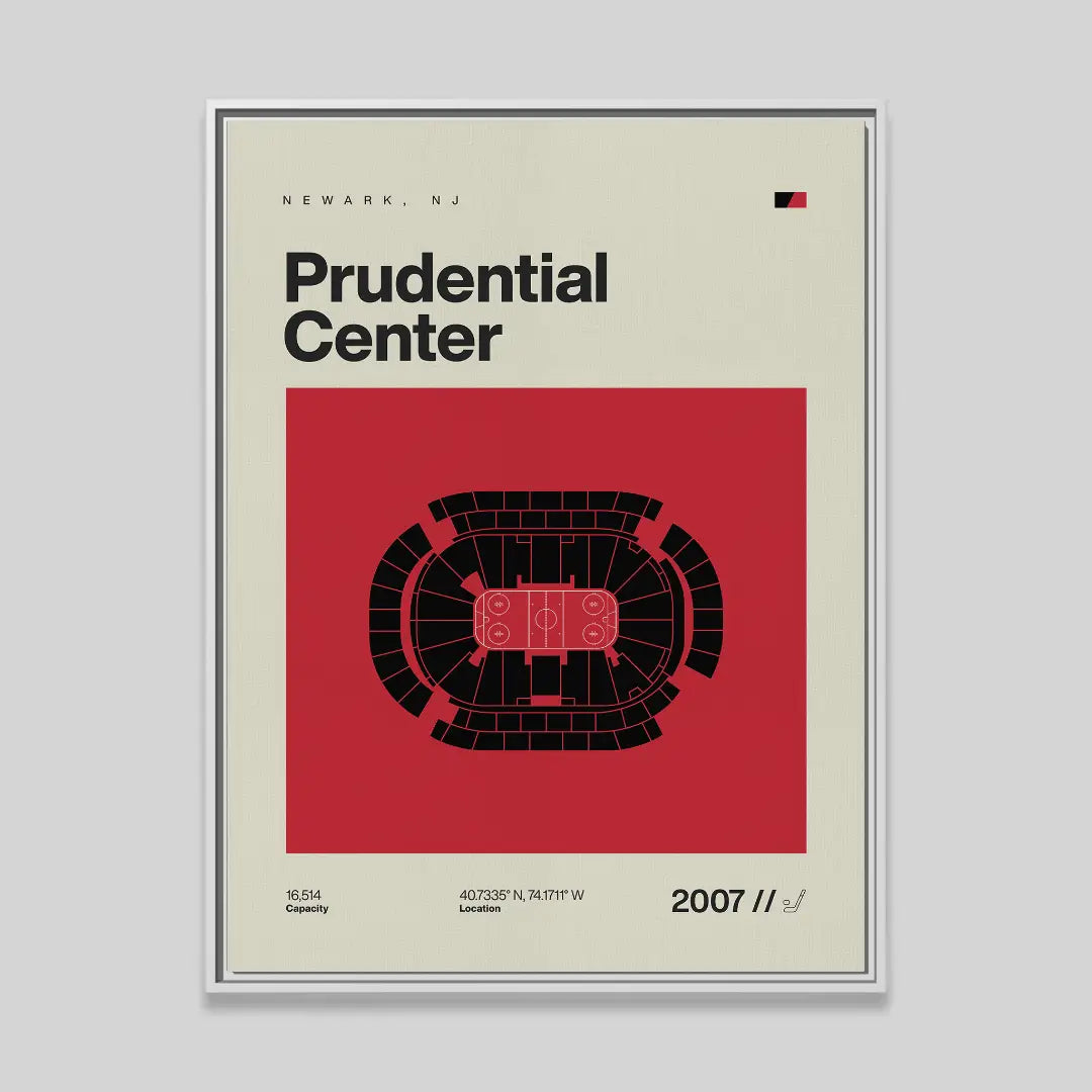 New Jersey Hockey Arena Canvas Art