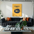 Nashville Hockey Arena Bold Canvas Art