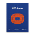 NY Hockey Arena Bold Canvas Art