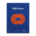 NY Hockey Arena Bold Canvas Art