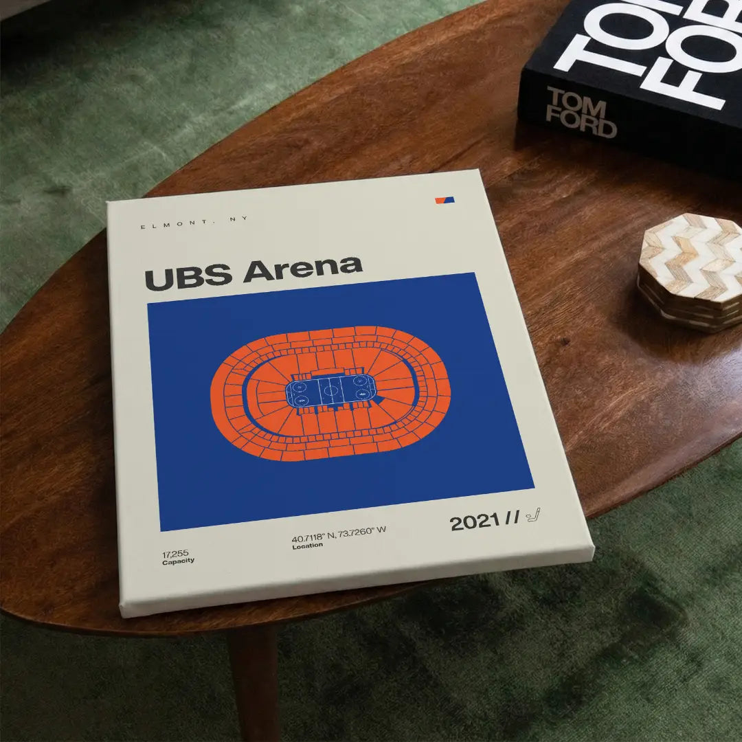 NY Hockey Arena Canvas Art