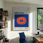 NY Hockey Arena Canvas Art