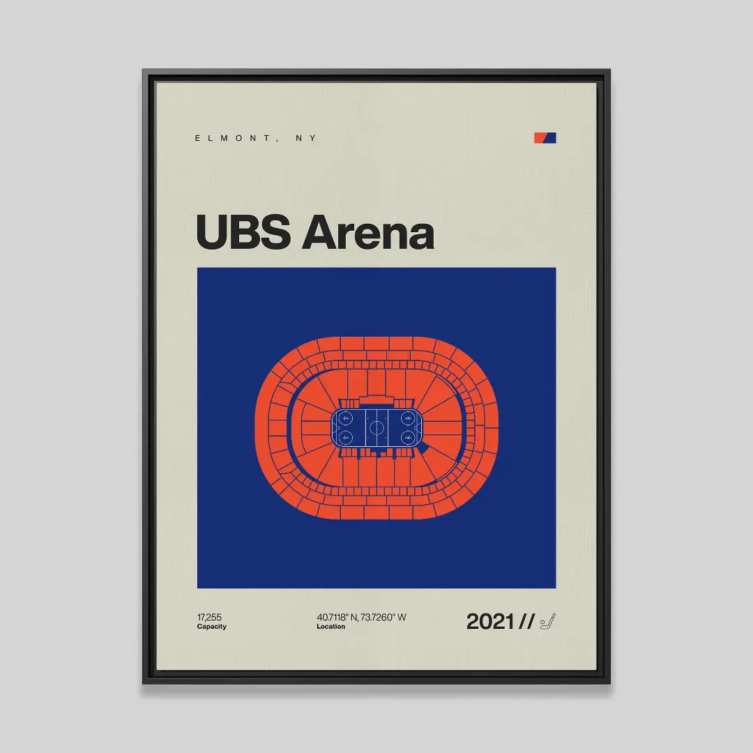NY Hockey Arena Canvas Art