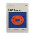 NY Hockey Arena Canvas Art