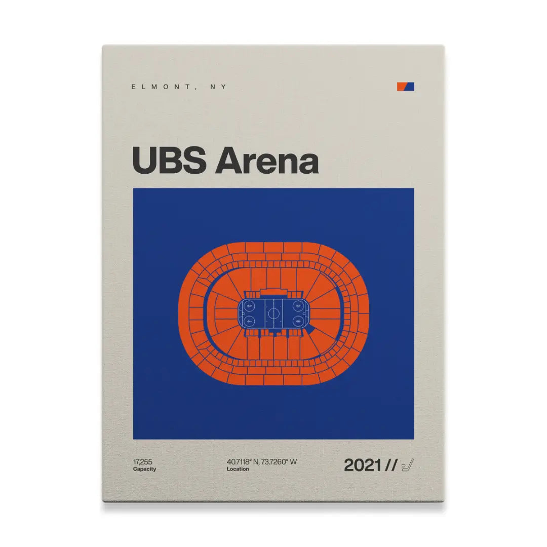 NY Hockey Arena Canvas Art