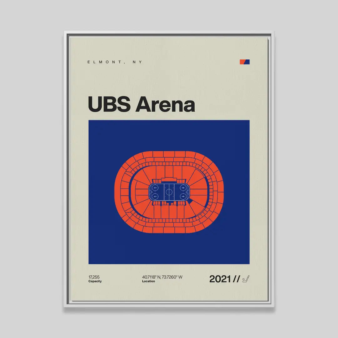 NY Hockey Arena Canvas Art