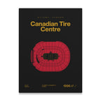 Ottawa Hockey Arena Bold Canvas Art