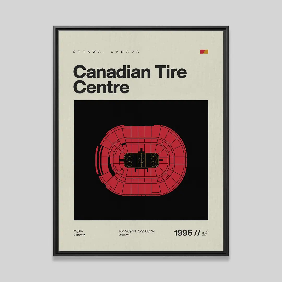 Ottawa Hockey Arena Canvas Art