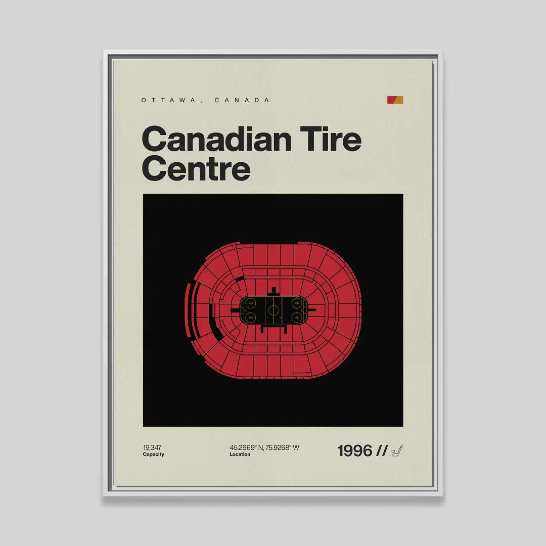 Ottawa Hockey Arena Canvas Art