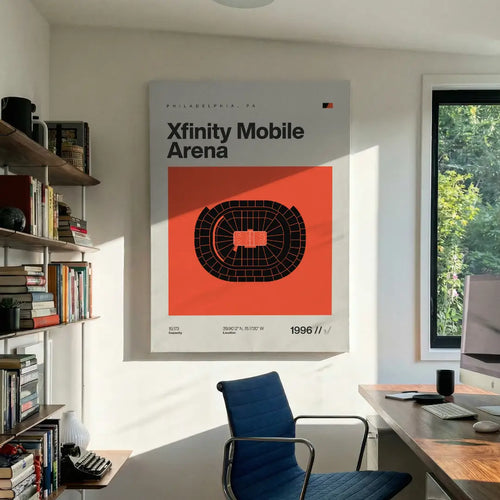 Philadelphia Hockey Arena Canvas Art