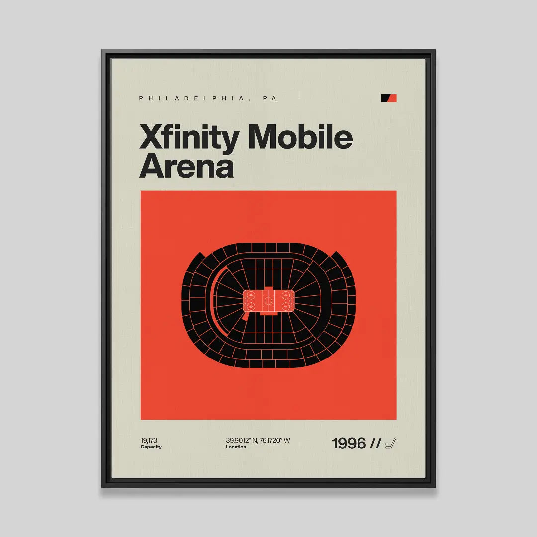 Philadelphia Hockey Arena Canvas Art