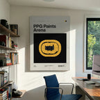 Pittsburgh Hockey Arena Canvas Art