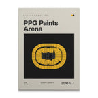 Pittsburgh Hockey Arena Canvas Art