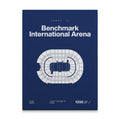 Tampa Bay Hockey Arena Bold Canvas Art