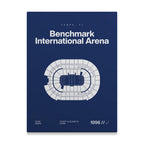 Tampa Bay Hockey Arena Bold Canvas Art