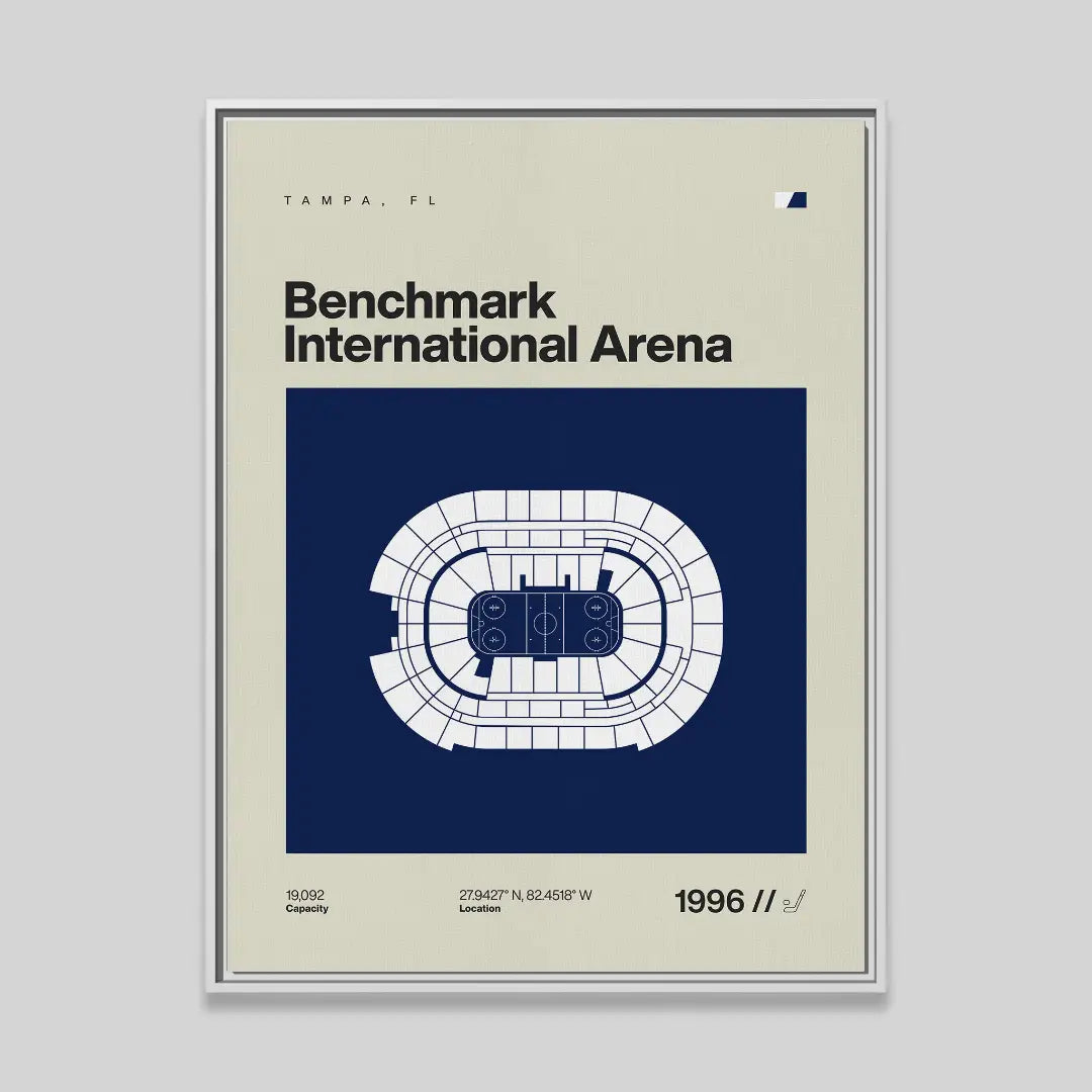 Tampa Bay Hockey Arena Canvas Art
