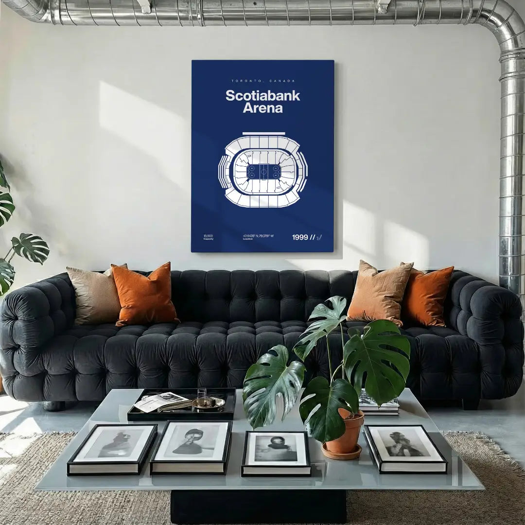Toronto Hockey Arena Bold Canvas Art