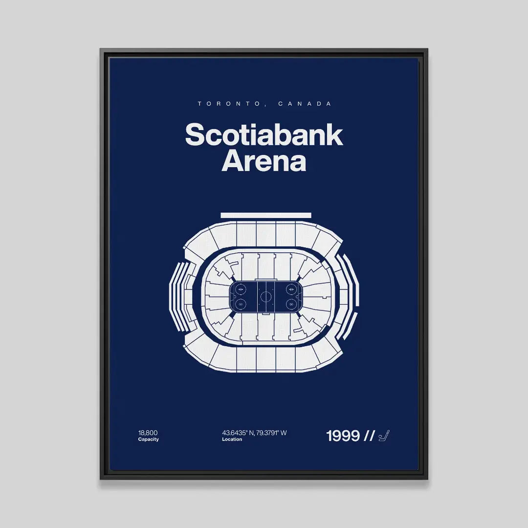 Toronto Hockey Arena Bold Canvas Art