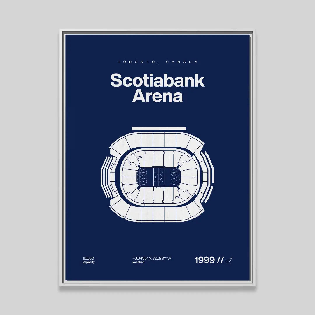 Toronto Hockey Arena Bold Canvas Art
