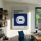 Toronto Hockey Arena Canvas Art