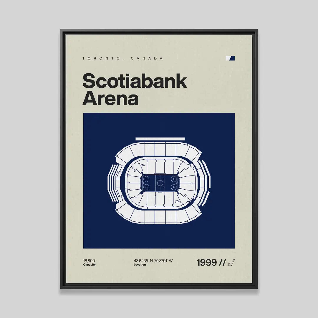 Toronto Hockey Arena Canvas Art