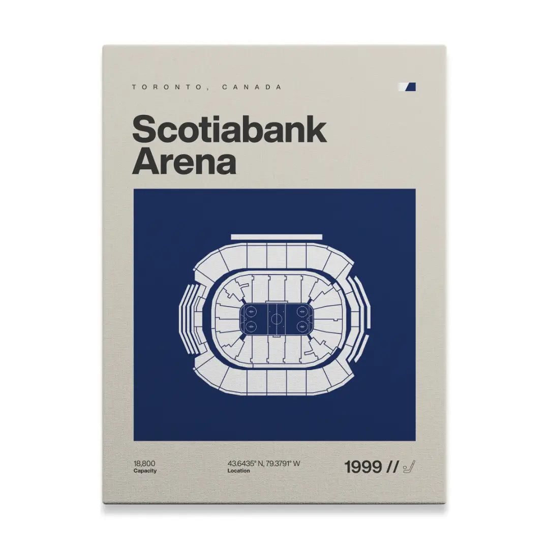 Toronto Hockey Arena Canvas Art