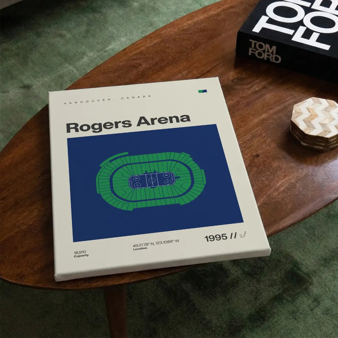 Vancouver Hockey Arena Canvas Art