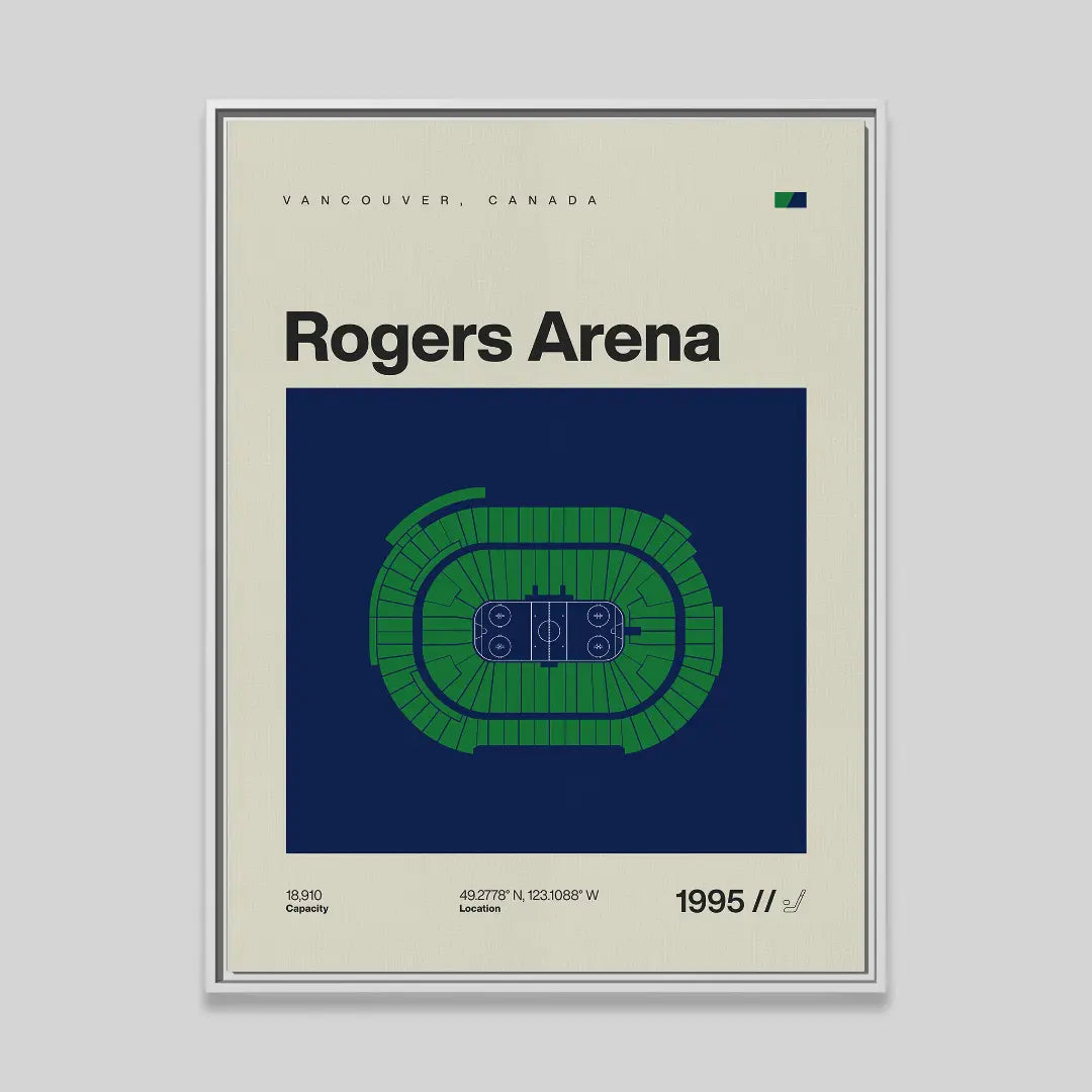 Vancouver Hockey Arena Canvas Art