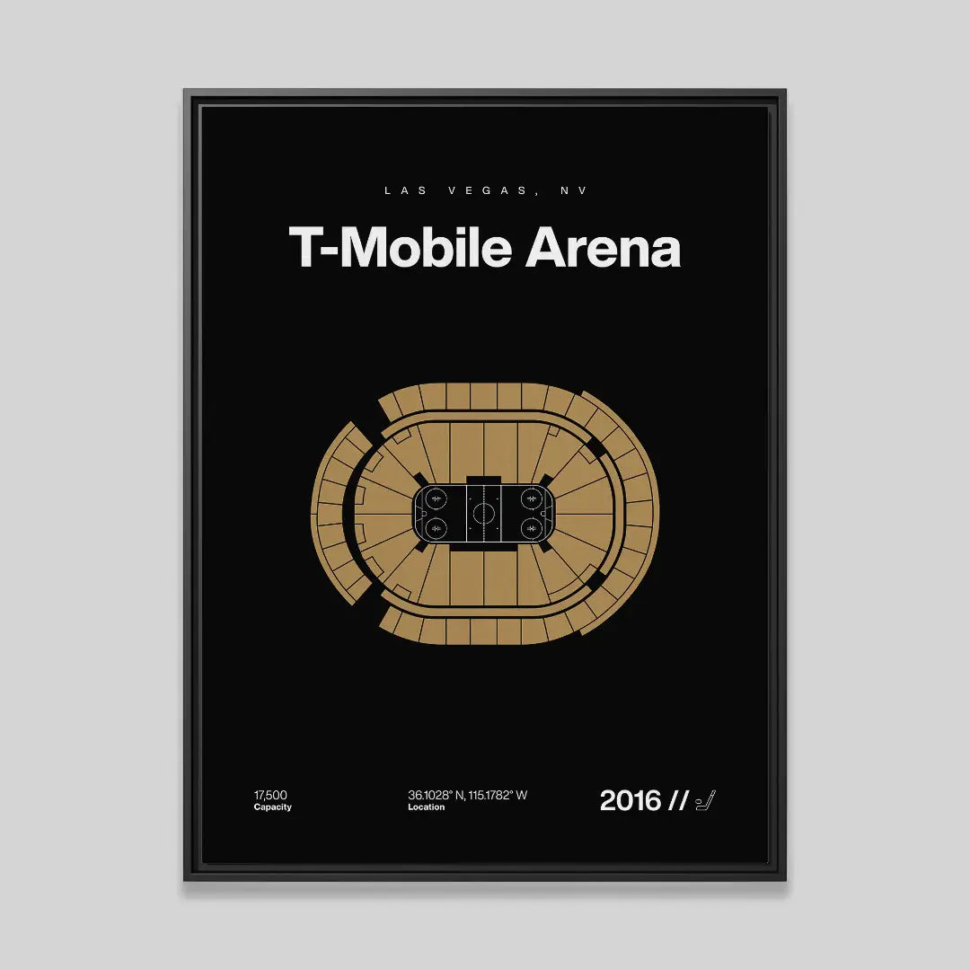 Vegas Hockey Arena Bold Canvas Art