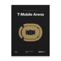 Vegas Hockey Arena Bold Canvas Art