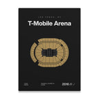 Vegas Hockey Arena Bold Canvas Art