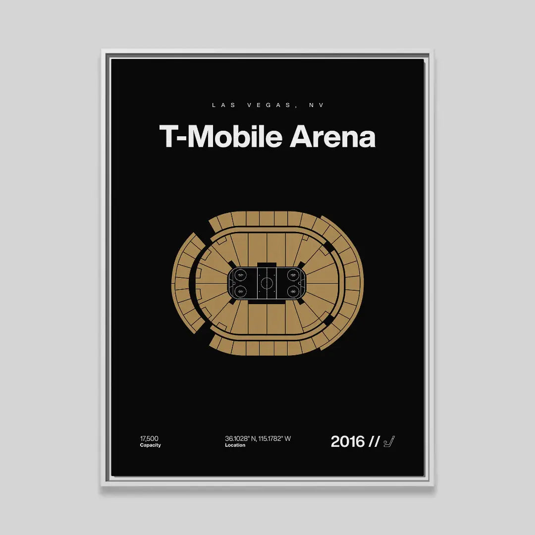Vegas Hockey Arena Bold Canvas Art