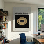 Vegas Hockey Arena Canvas Art