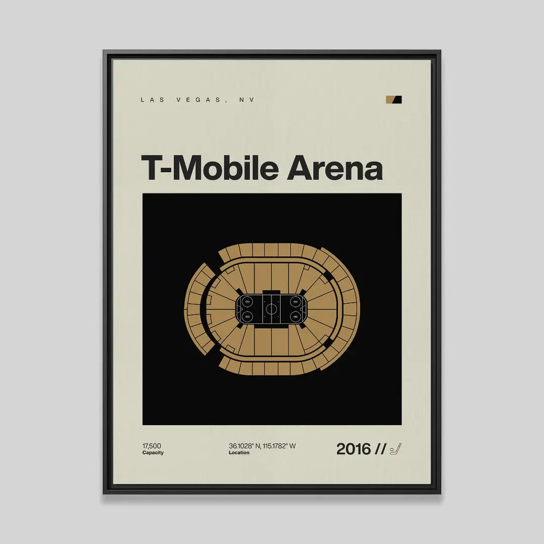 Vegas Hockey Arena Canvas Art