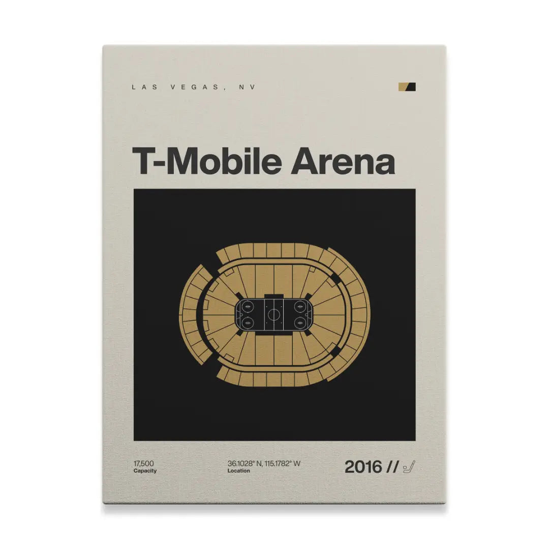 Vegas Hockey Arena Canvas Art