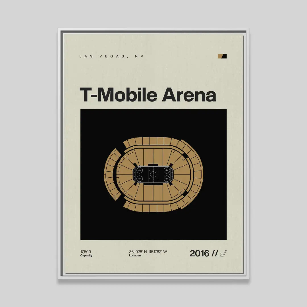 Vegas Hockey Arena Canvas Art