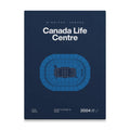 Winnipeg Hockey Arena Bold Canvas Art