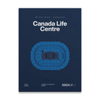 Winnipeg Hockey Arena Bold Canvas Art