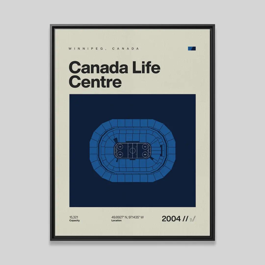 Winnipeg Hockey Arena Canvas Art