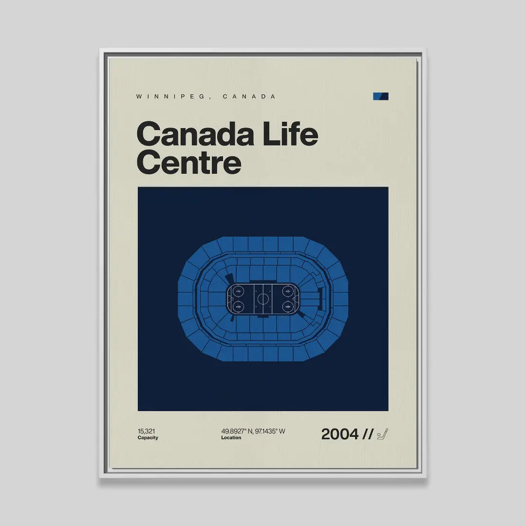 Winnipeg Hockey Arena Canvas Art