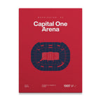 Washington Hockey Arena Bold Canvas Art