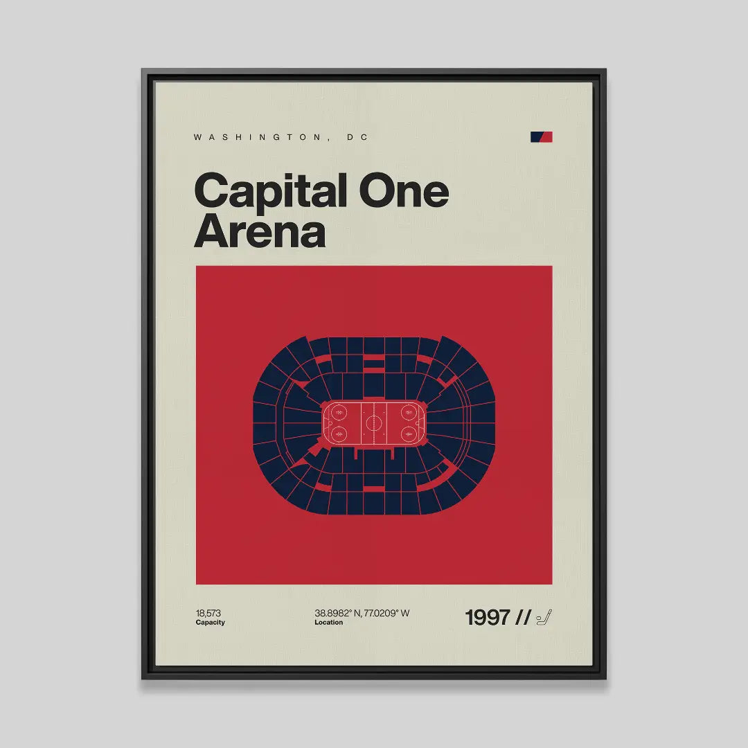 Washington Hockey Arena Canvas Art