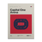 Washington Hockey Arena Canvas Art