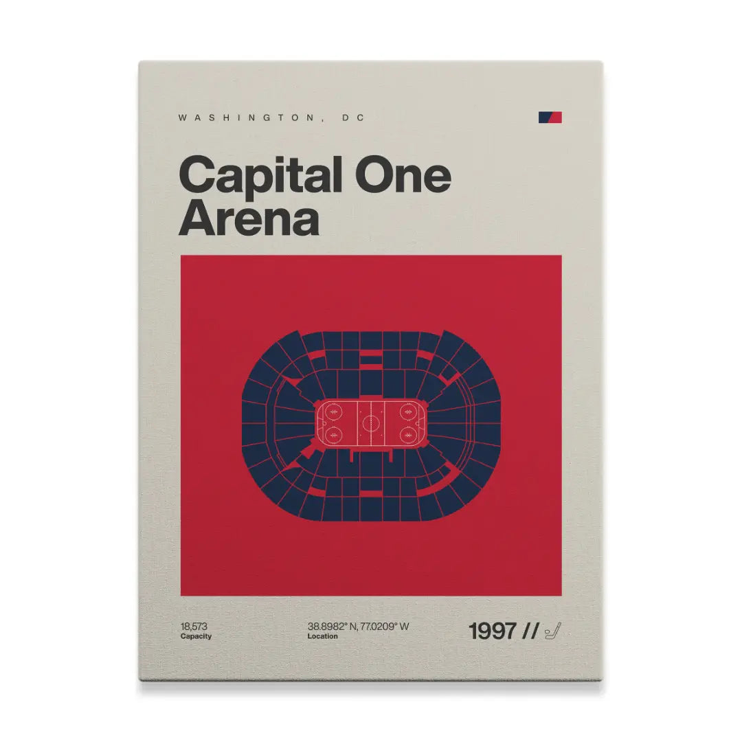 Washington Hockey Arena Canvas Art