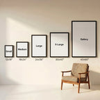 Canvas print size comparison